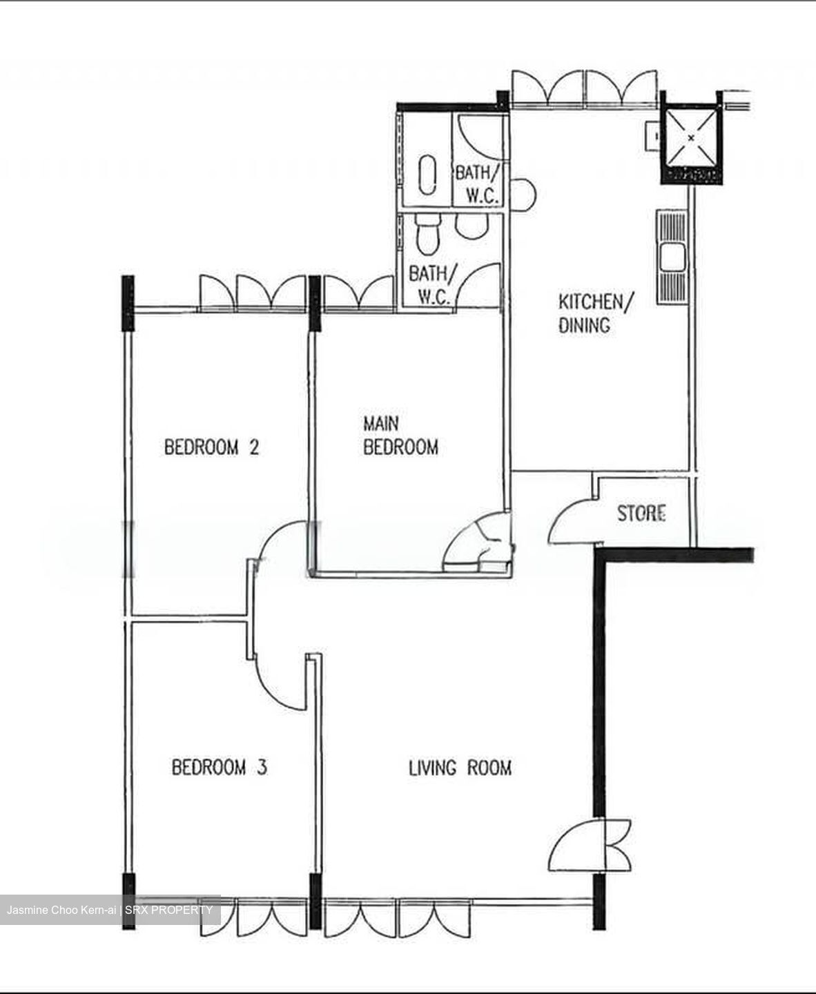 Blk 177 KEBUN BARU LINK 2 (Ang Mo Kio), HDB 4 Rooms #583116561